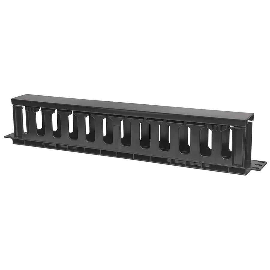 ORGANIZADOR HORIZONTAL,INTELLINET,714679. 19, 1U PLASTICO 8CM AC-6556 - INTELLINET