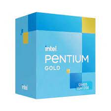 Procesador  Intel® Pentium G6405 de 4,1 GHz, 2 Core, 4 Threads, 4Mb Smart Cache, con Gráficos UHD 730  y disipador.(MOTHERBOARD LGA 1200) - INTEL