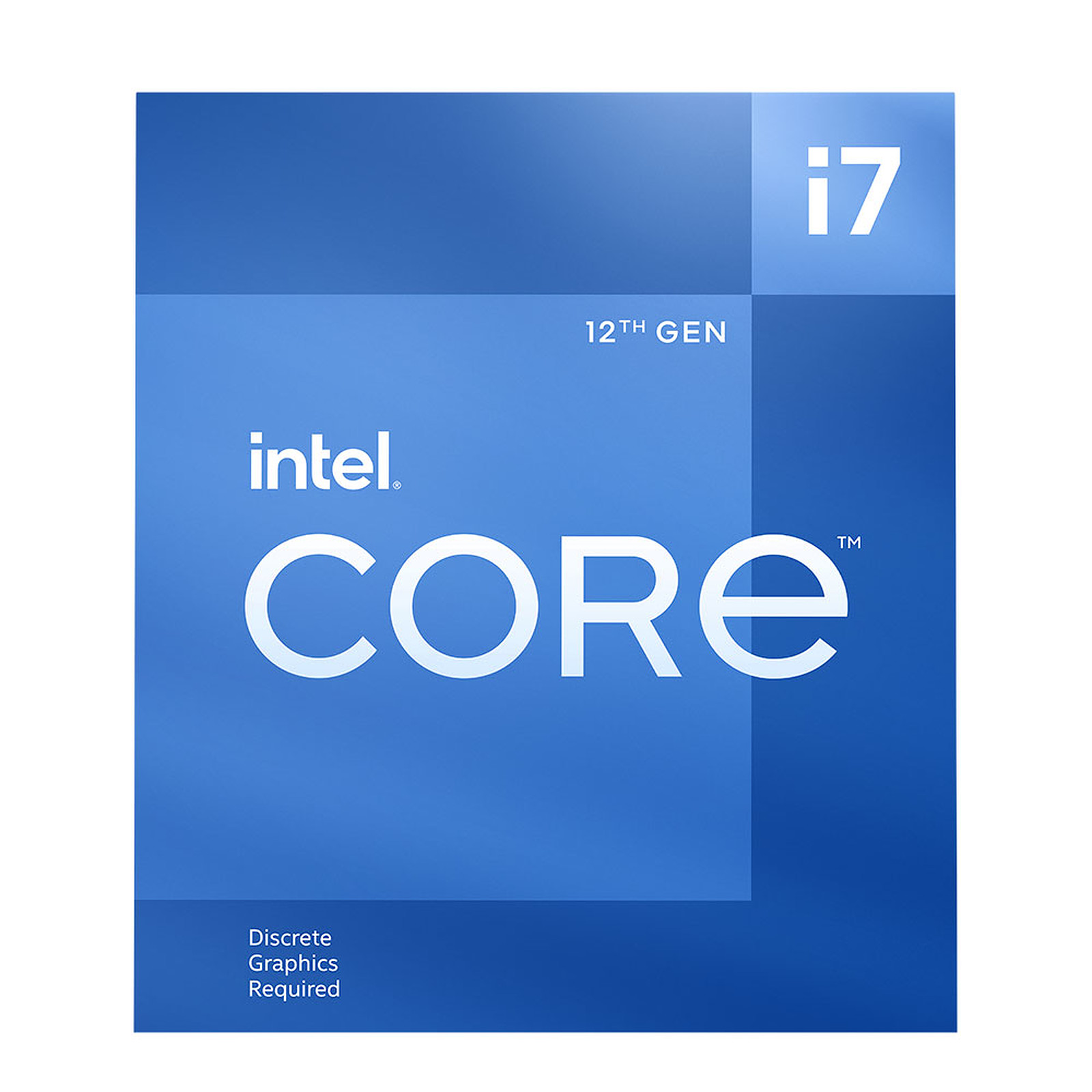 Procesador Intel® Core™ i7-12700F de 4.9 GHz Max Turbo, 12 Core, 20 Threads, 25Mb Smart Cache con disipador requiere GRÁFICO(MOTHERBOARD LGA1700) - INTEL