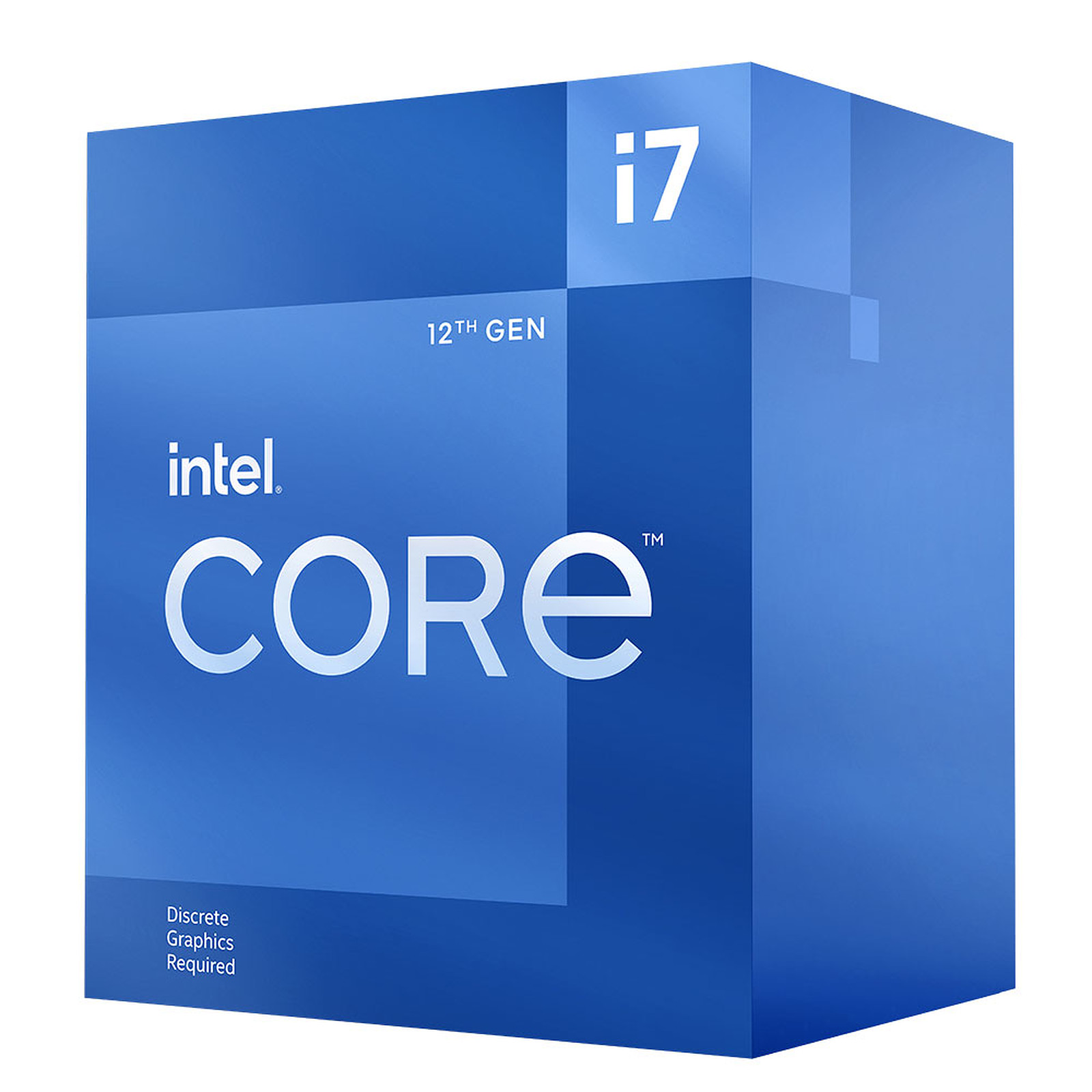 Procesador Intel® Core™ i7-12700F de 4.9 GHz Max Turbo, 12 Core, 20 Threads, 25Mb Smart Cache con disipador requiere GRÁFICO(MOTHERBOARD LGA1700) - INTEL