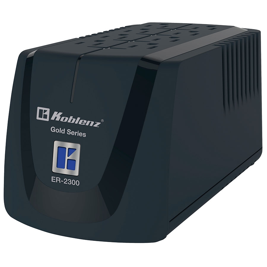 REGULADOR DE VOLTAJE KOBLENZ ER-2250, 2250 VA / 1000 W, 8 CONTACTOS NEMA 5-15R, LUZ LED, DISYUNTOR TERMICO. 5 AÑOS DE GARANTA, POLIZA DE SEGURO POR 10,000 USD EN EQUIPO CONECTADO. SKU 00-1588-3 RE-169 - KOBLENZ