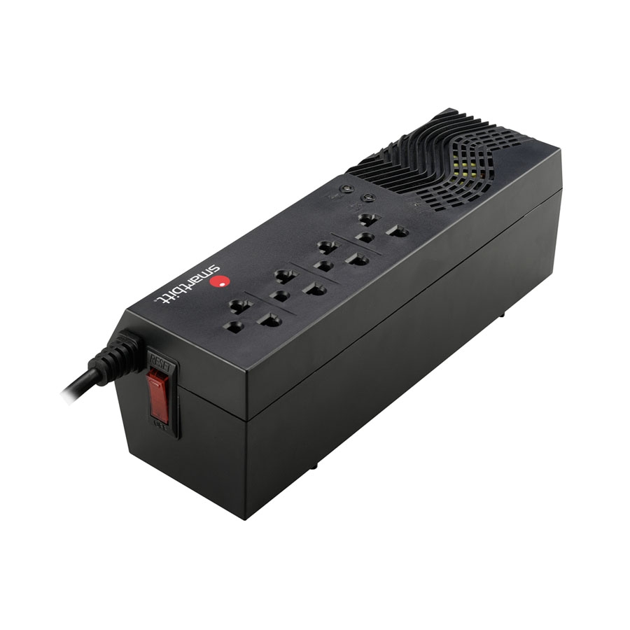 REGULADOR DE VOLTAJE SMARTBITT 1200VA / 600W 4 CONTACTOS. RE-161 - SMARTBITT