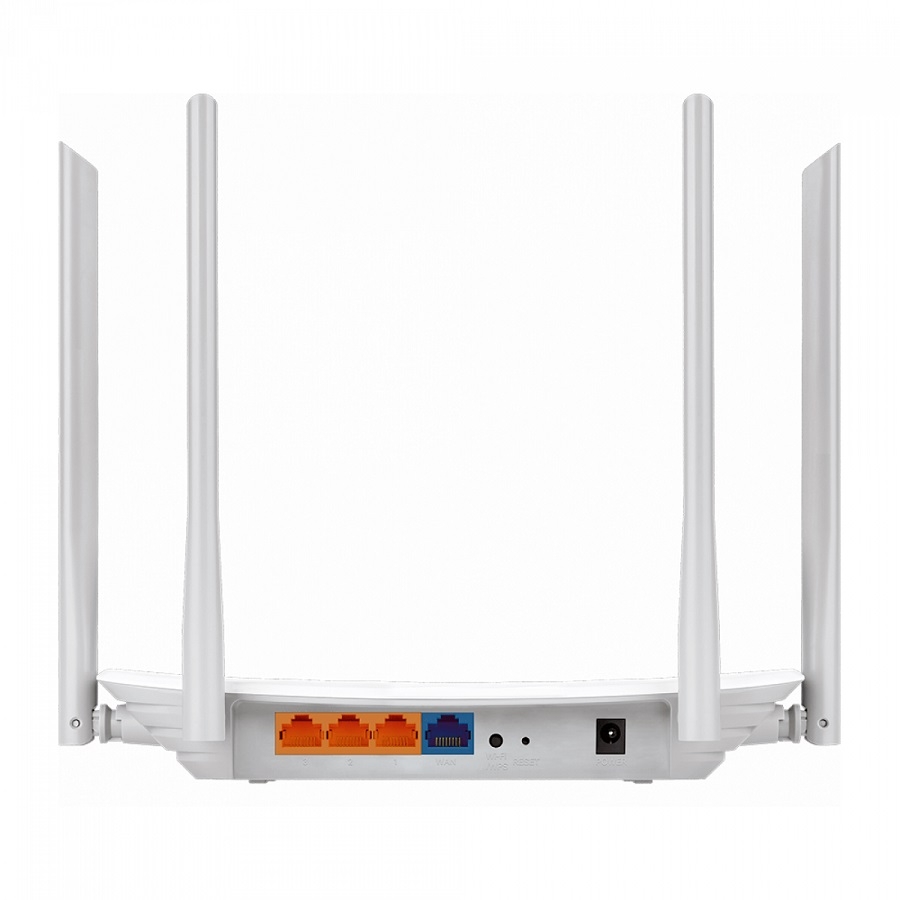 ROUTER |TP-LINK | EC220-G5 | INALAMBRICO | AC1200 DUAL BAND 2.4GHZ A 300MBPS Y 5GHZ A 867MBPS 3 PUERTOS LAN 10/100/1000 1 PUERTO WAN 10/100/1000 Y 4 ANTENAS FIJAS OMNIDIRECCIONALES NIC-3574 - TP-LINK