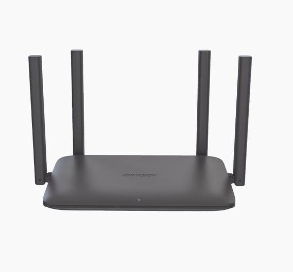 Router Inalámbrico / Wifi 6 / Hasta 1500 Mbps / Doble Banda AC (2.4 GHz y 5 GHz) / 4 Puertos 1000 Mbps / 4 Antenas Omnidireccional - HIKVISION