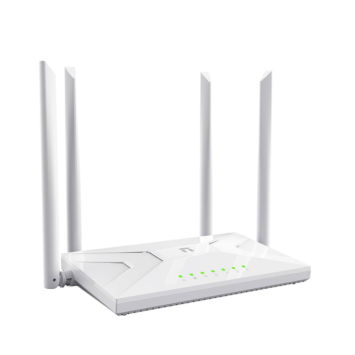 Netis Router Inalámbrico NC21, 4 puertos, WIFI 5, 1200 Mbps, Router, AP, WISP, Modo Cliente, Repetidor, 4 Antenas 5 dBi - NETIS