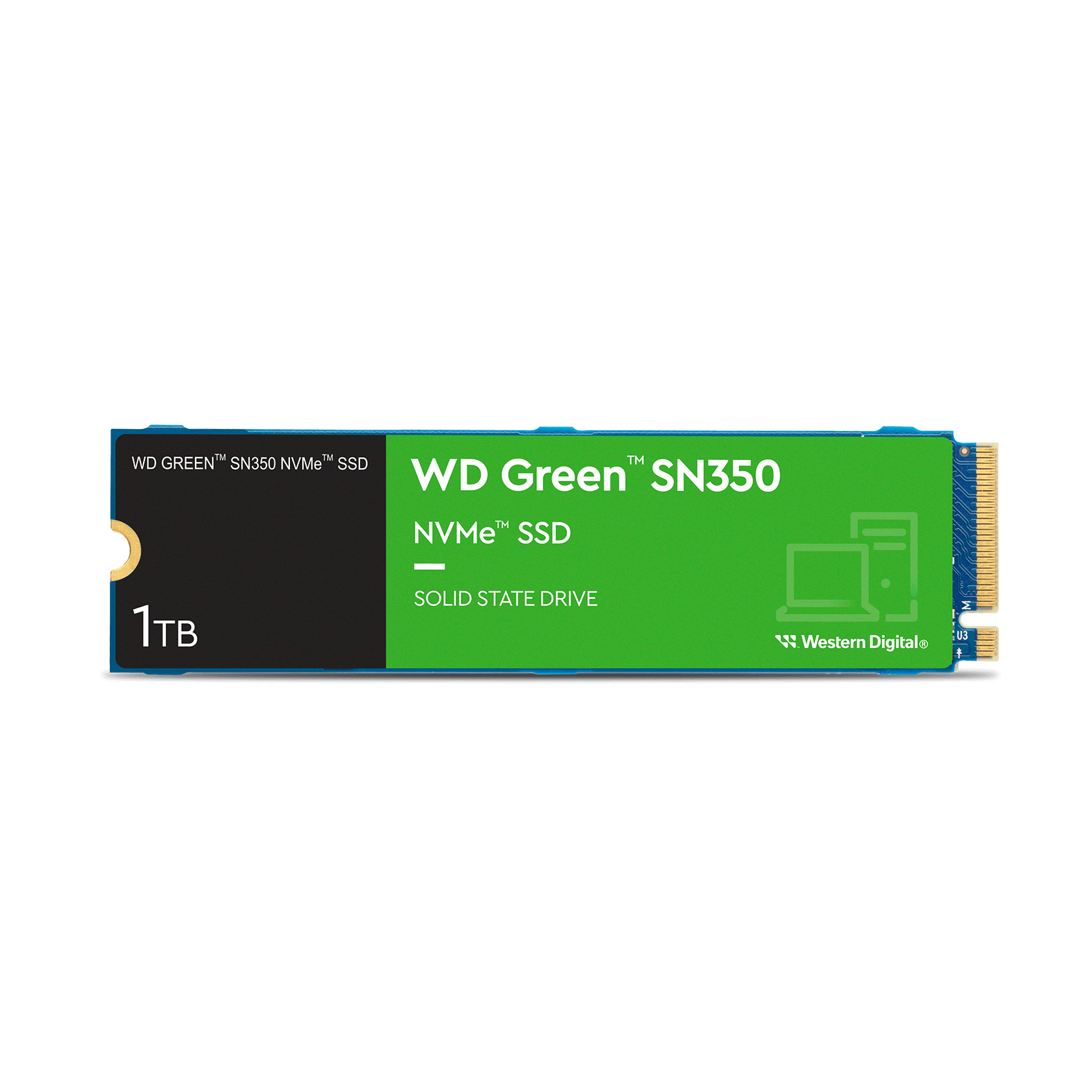SSD WD Green SN350 WDS100T2G0C 1TB - WESTERN DIGITAL