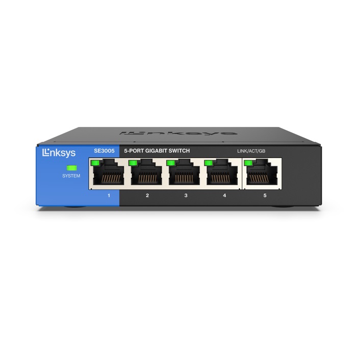 Switch Linksys SE3005 5 Puertos 10/100/1000 - LINKSYS