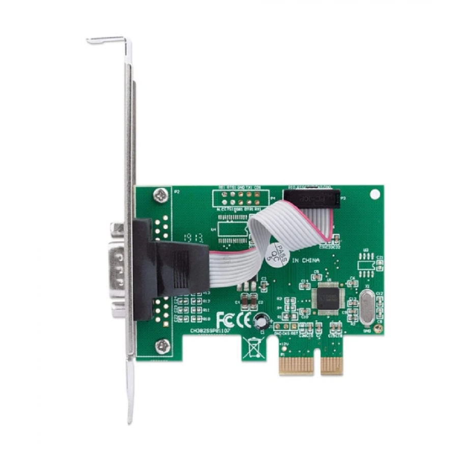 TARJETA SERIAL PCI,MANHATTAN,153492, EXPRESS 1 PUERTO HDC-170 - MANHATTAN