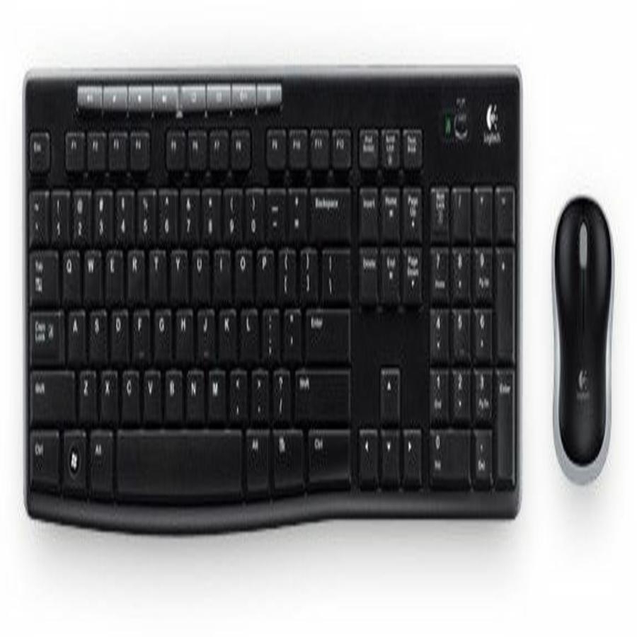 TECLADO/MOUSE LOGITECH MK270 NEGRO INALAMBRICOS USB PARA PC KB-447 - LOGITECH