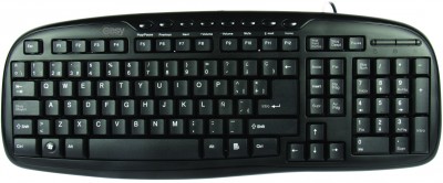Teclado Multimedia PERFECT CHOICE, USB, Negro, Alámbrico TECMST820 - PERFECT CHOICE
