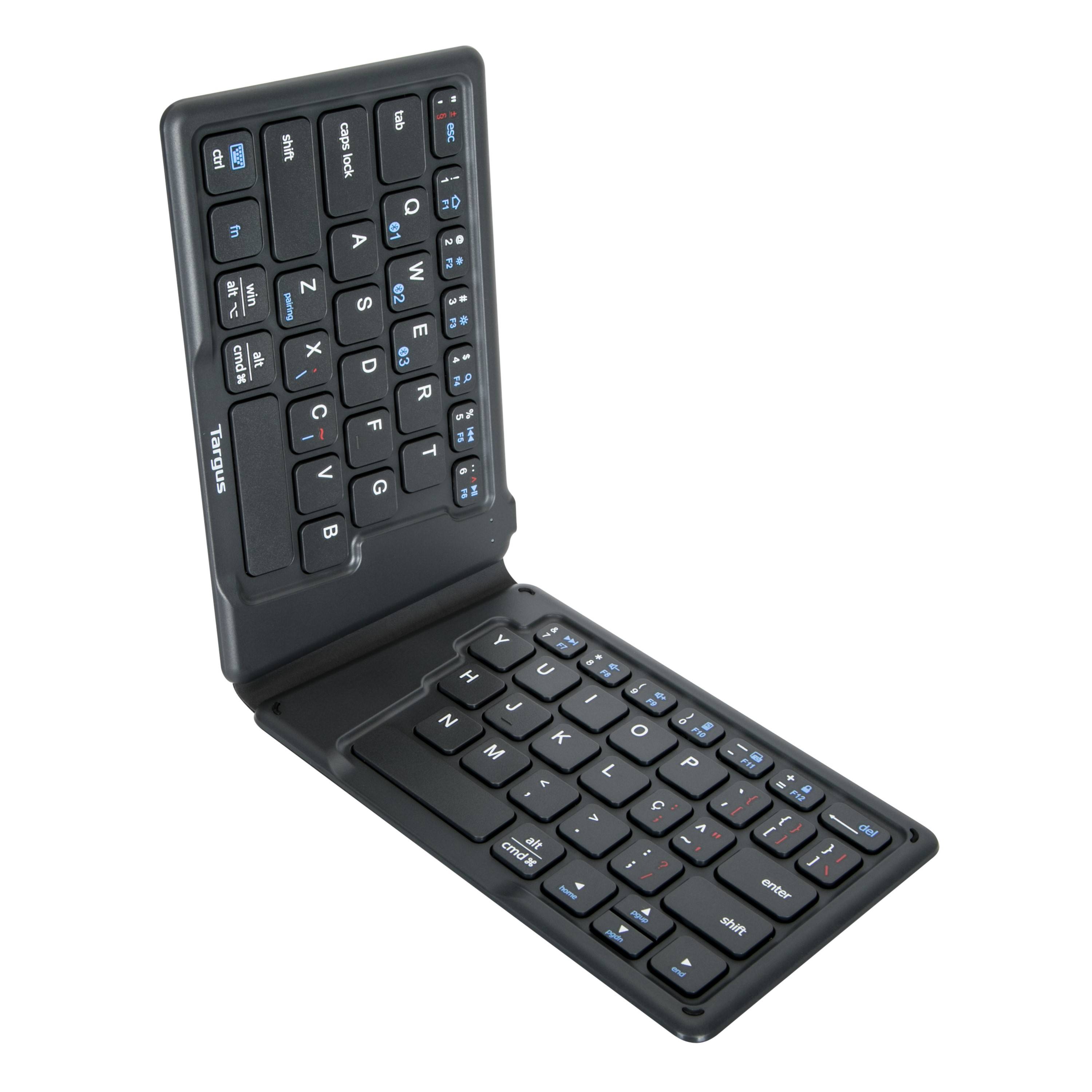 Teclado plegable Inalámbrico Bluetooth, Negro Español AKF003ES - TARGUS