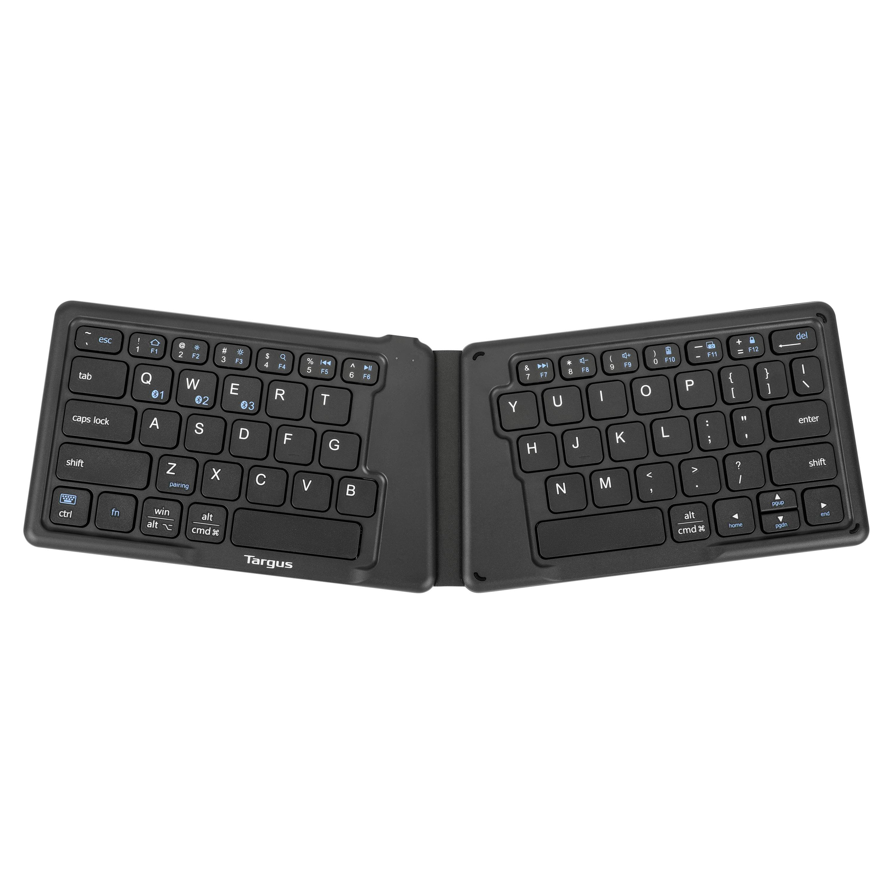 Teclado ergonómico Bluetooth plegable AKF003US ingles - TARGUS