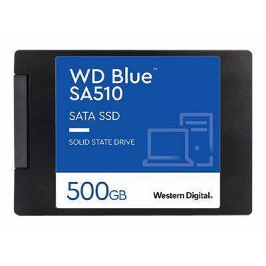 UNIDAD DE ESTADO SOLIDO SSD INTERNO WD BLUE 500GB 2.5 SATA3 6GB/S LECT.560MBS ESCRIT.530MBS 7MM LAPTOP MINIPC 3DNAND WDS500G3B0A HD-2698 - WD - WESTERN DIGITAL