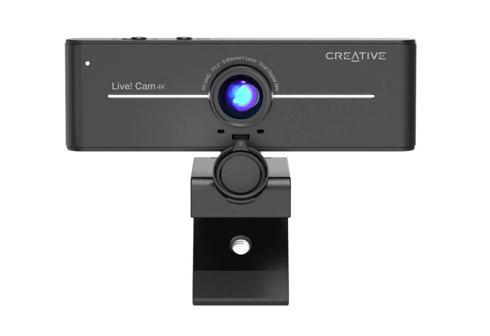 Cámara Web Creative Webcam 4K UHD con microfono – USB – VF0920 4K - CREATIVE LABS