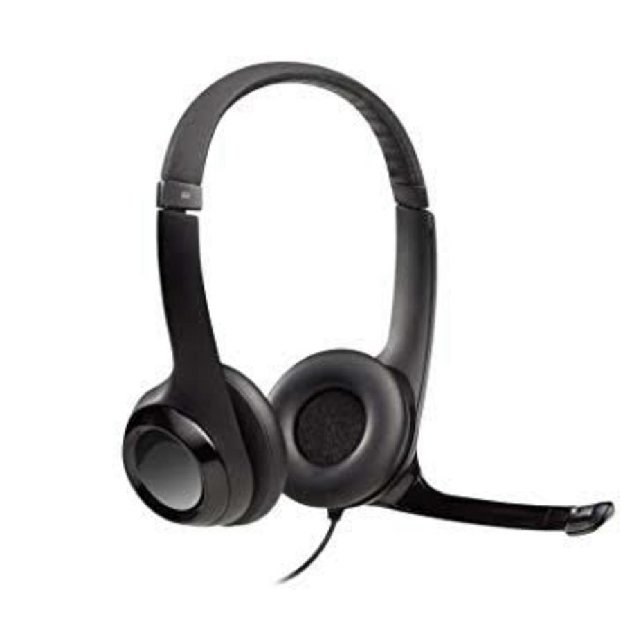 AUDIFONOS DIADEMA LOGITECH H390 SUPRESION DE RUIDO CONTROL DE VOLUMEN USB NEGRO SPK-339 - LOGITECH