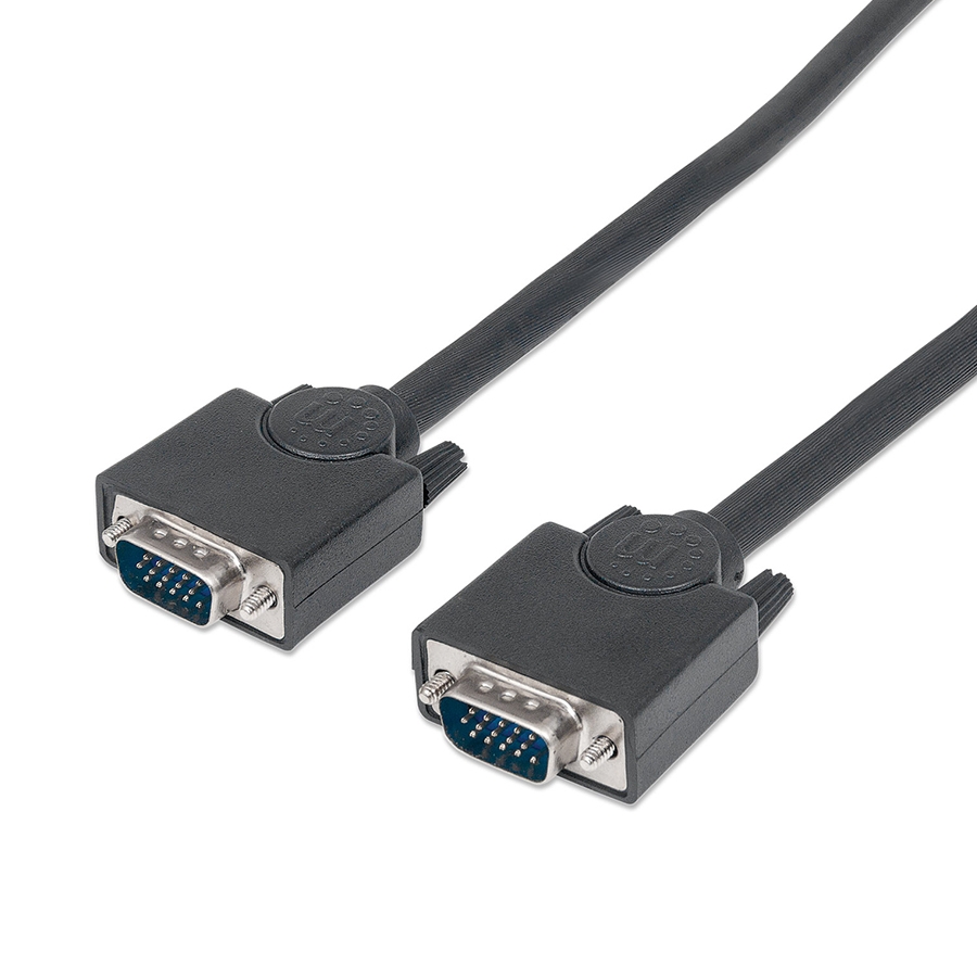 CABLE SVGA ,MANHATTAN,312721, MONITOR 8MM HD15M-M  4.5M CB-225 - MANHATTAN