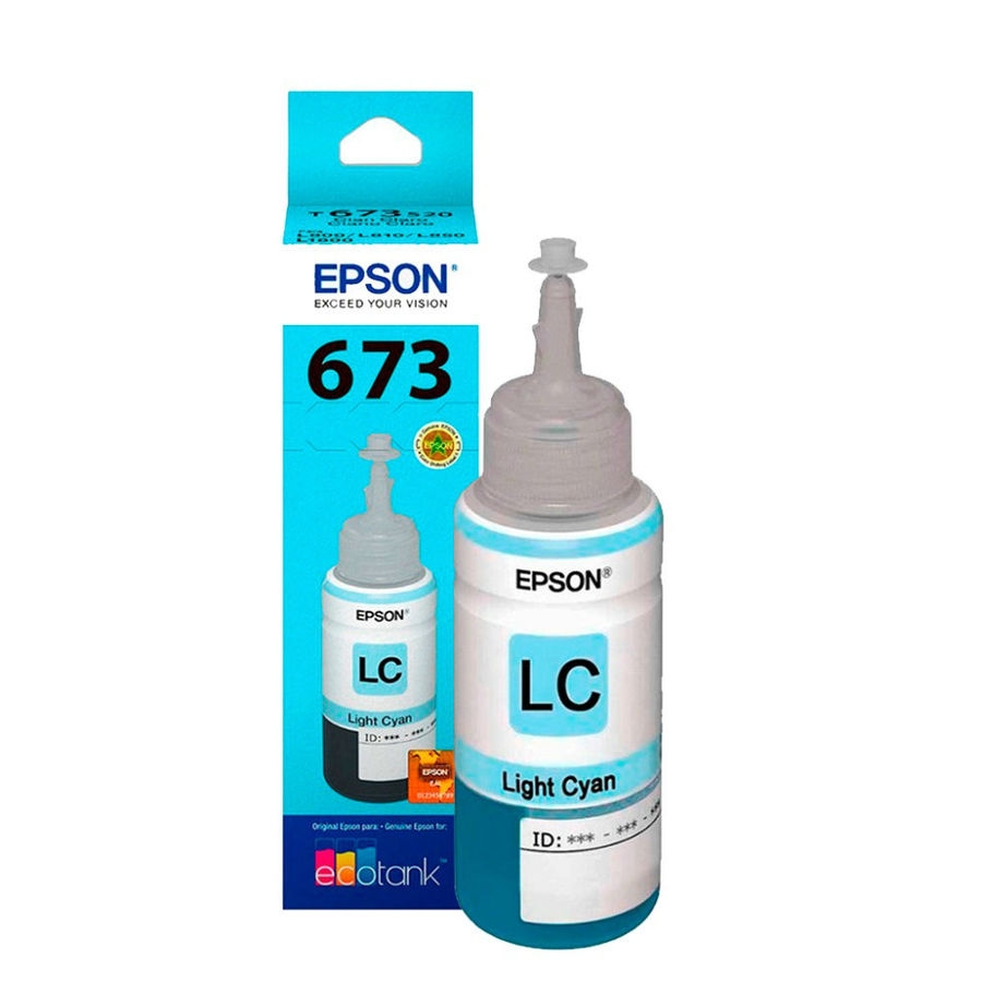 CARTUCHO EPSON MODELO 673 CYAN LIGHT, PARA L800, L1800 , L805 CN-1893 - EPSON