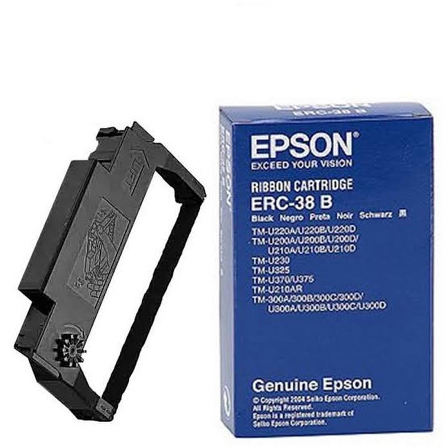 CINTA EPSON NEGRA PARA MINIPRINTERS ERC-38B, TMU-200/TM-300/TM-U325/TM-U375 CN-134 - EPSON