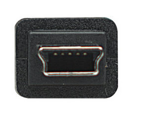 333375 Cable USB 2.0 A macho/ Mini-B macho, 480 Mbps, 1.8 m, Negro - MANHATTAN