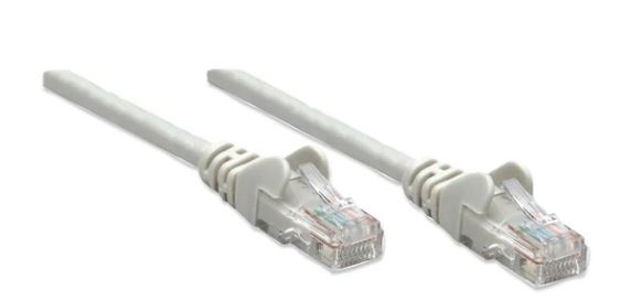 340373 Cable de red Cat6, UTP RJ45 Macho / RJ45 Macho, 3 ft. (1.0 m), Gris - INTELLINET
