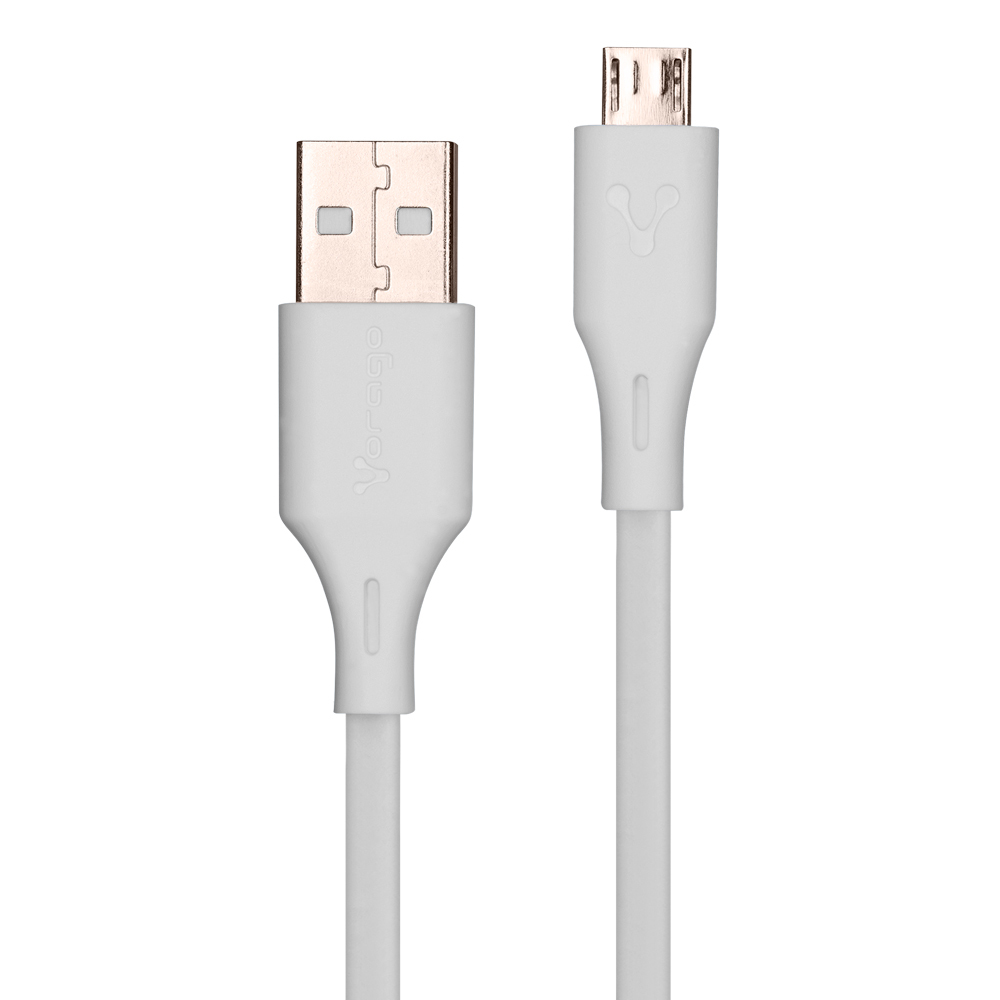 CABLE USB VORAGO CAB-M01W USB- MICRO USB 1METRO BLANCO - VORAGO