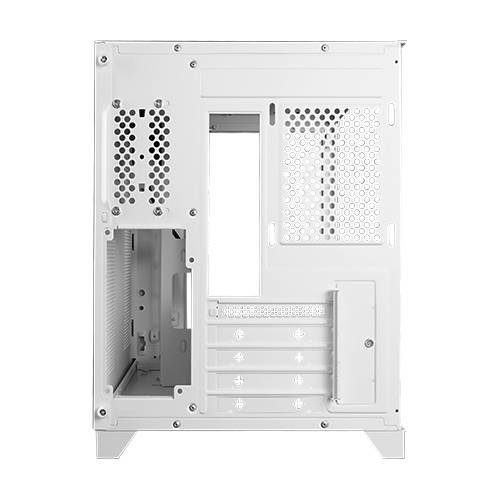 Gabinete GAME FACTOR CSG570, PC, ATX, Micro-ATX, Mini-ITX, Blanco - GAME FACTOR