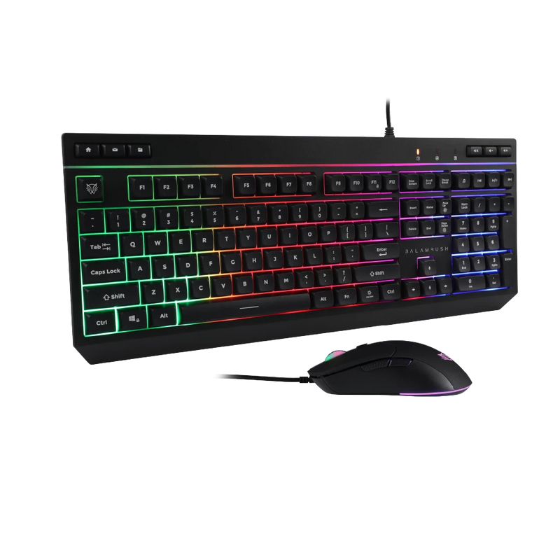 Kit Teclado y Mouse USB Balam Rush SQUAD MASTER PLUS KTM555  AZENDER SERIES KITBLR090 - Balam Rush
