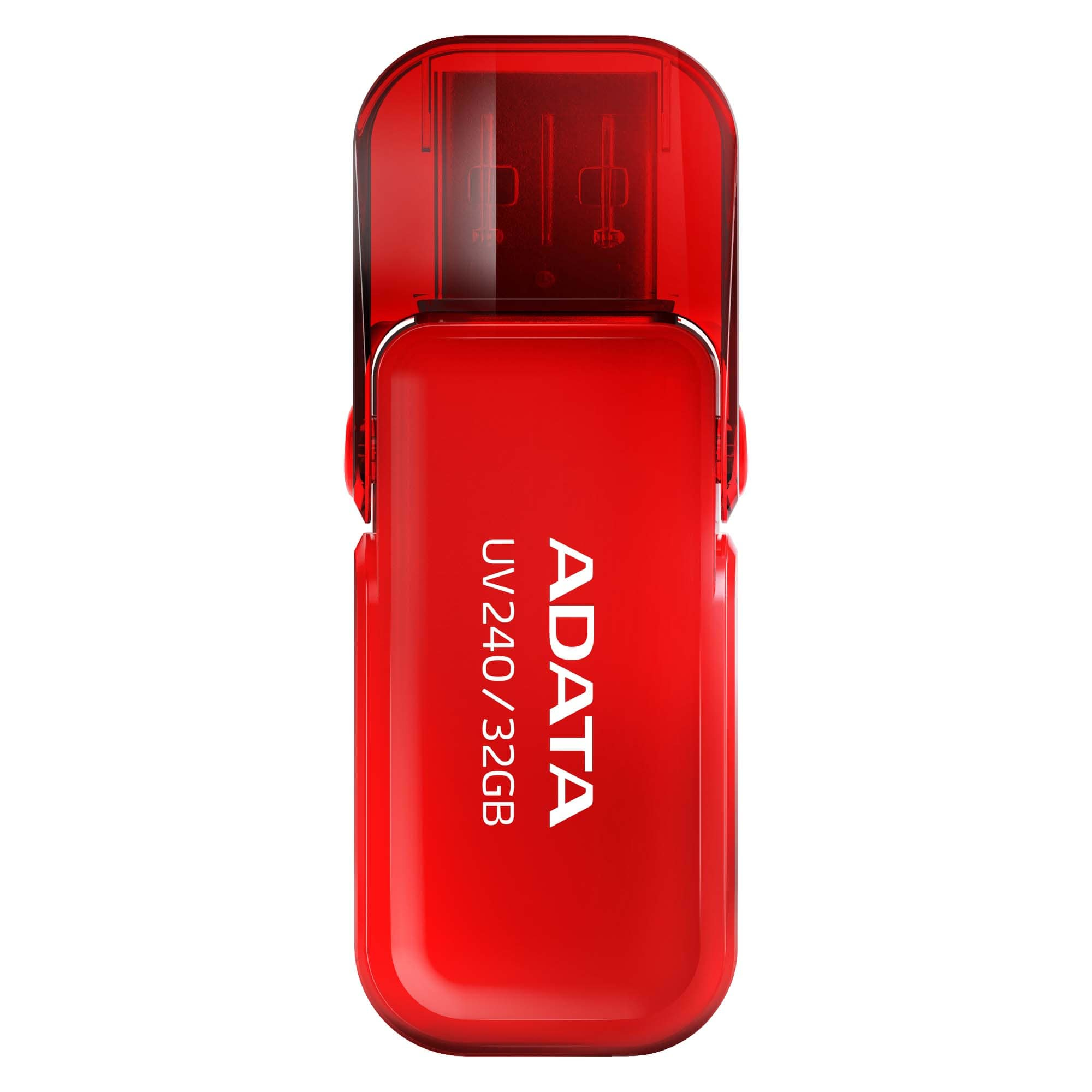 Memoria USB 2.0 de 32GB ADATA UV240, Rojo, 32 GB, USB 2.0 - ADATA
