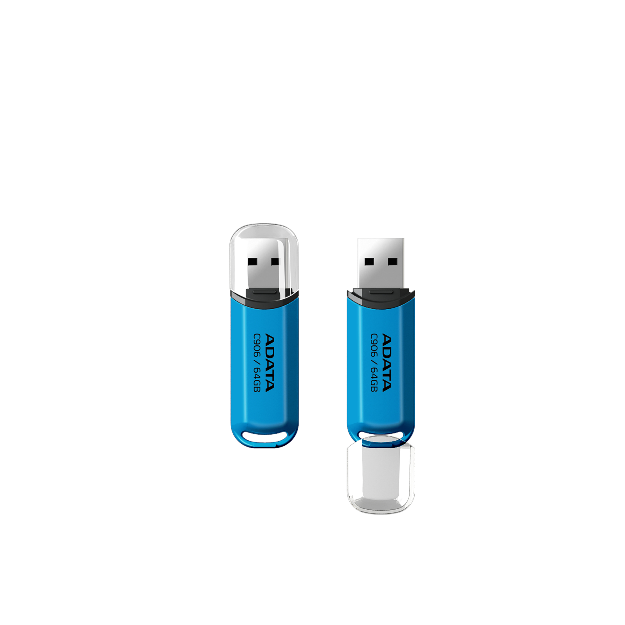 Memoria USB ADATA C906, Azul, 64 GB, USB tipo A - ADATA