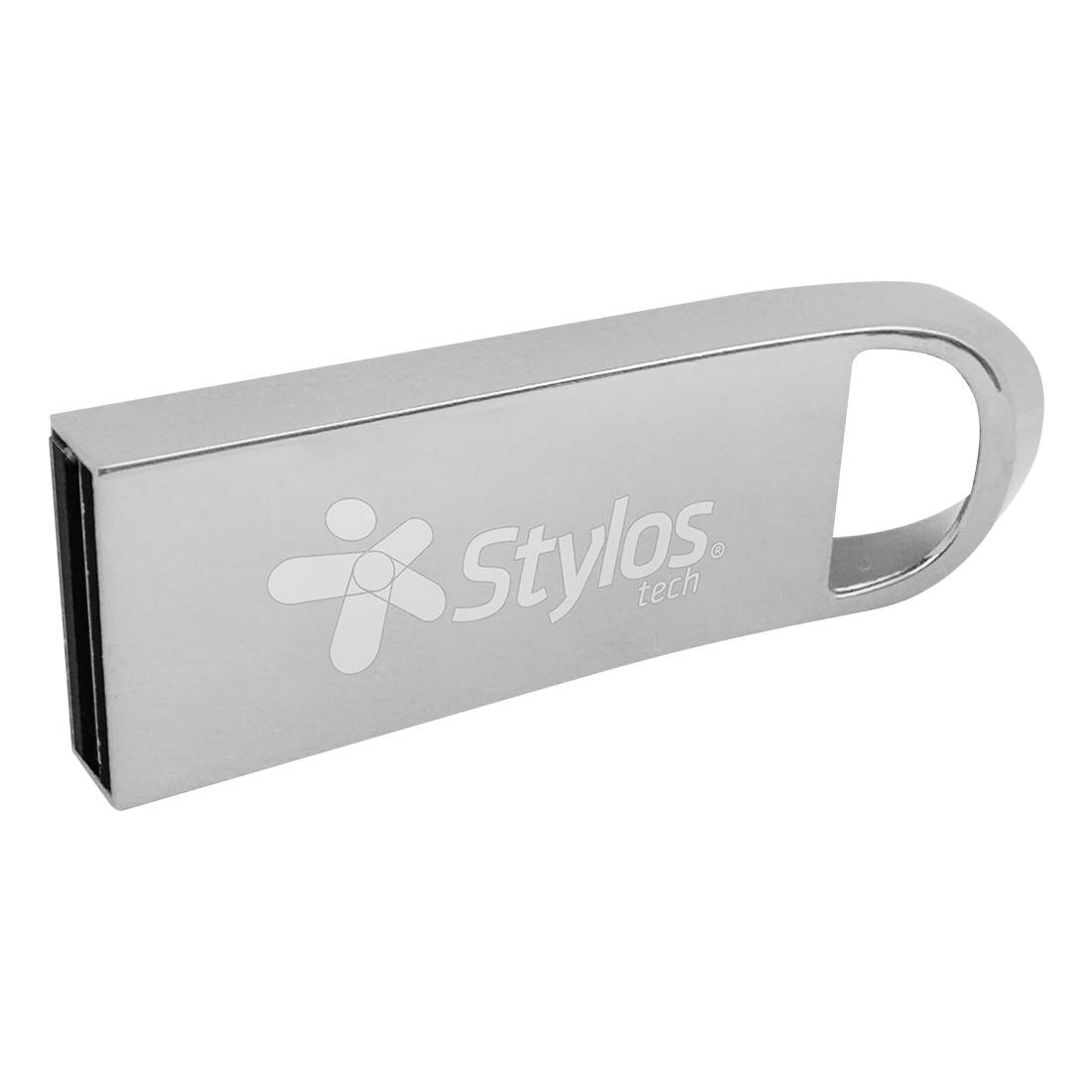 Memoria USB ST500 64GB Plata. STMUS564B. - Stylos