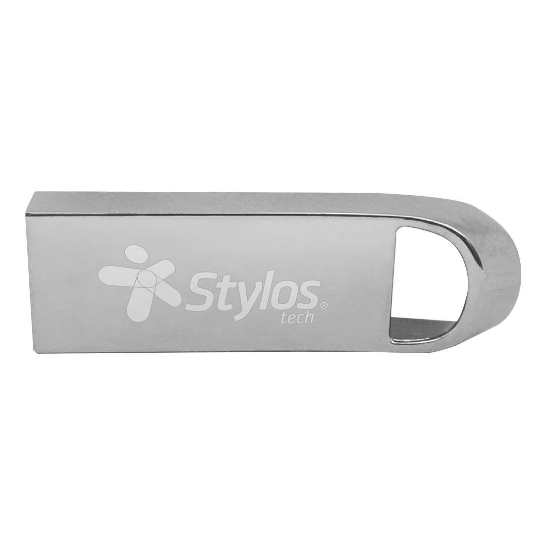 Memoria USB ST500 64GB Plata. STMUS564B. - Stylos