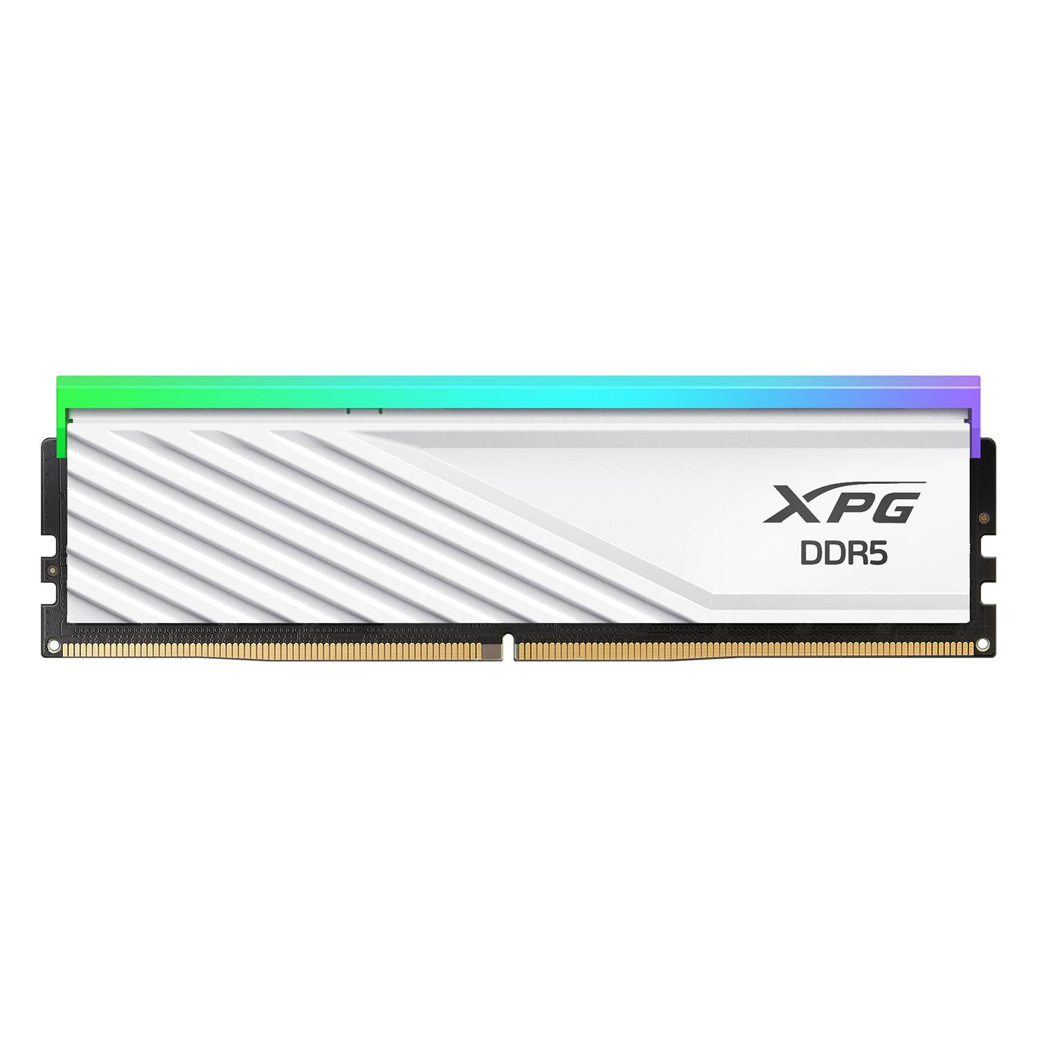 Memoria RAM ADATA XPG LANCER BLADE RGB, DDR5 16GB UDIMM 6000MHz, con Iluminación RGB. Disipador BLANCO. AX5U6000C4816G-SLABRWH - ADATA