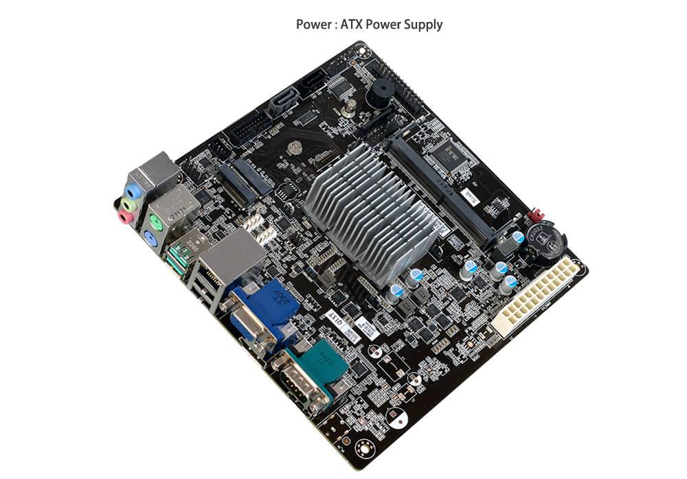 TARJETA MADRE ECS ADLN-I-N100, Intel Alder Lake N SoC, Intel N100 Alder Lake, 1 x SO-DIMM DDR4 2400 hasta 16GB, 2xSATA 6GB/s, 1xHDMI,1xVGA,1xDP, Mini ITX - ECS