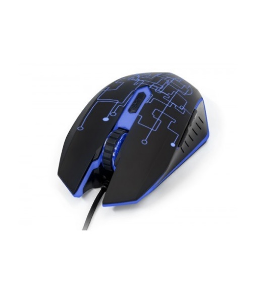 Mouse Iluminado Alámbrico Gamer VORAGO Start the Game MO-501, 3,200 DPIs - VORAGO