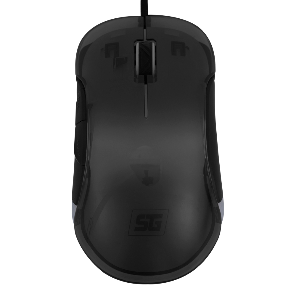 MOUSE VORAGO START THE GAME MO-505 ALAMBRICO RGB NEON HASTA 7,200 DPI’S USB TRASPARENTE - VORAGO