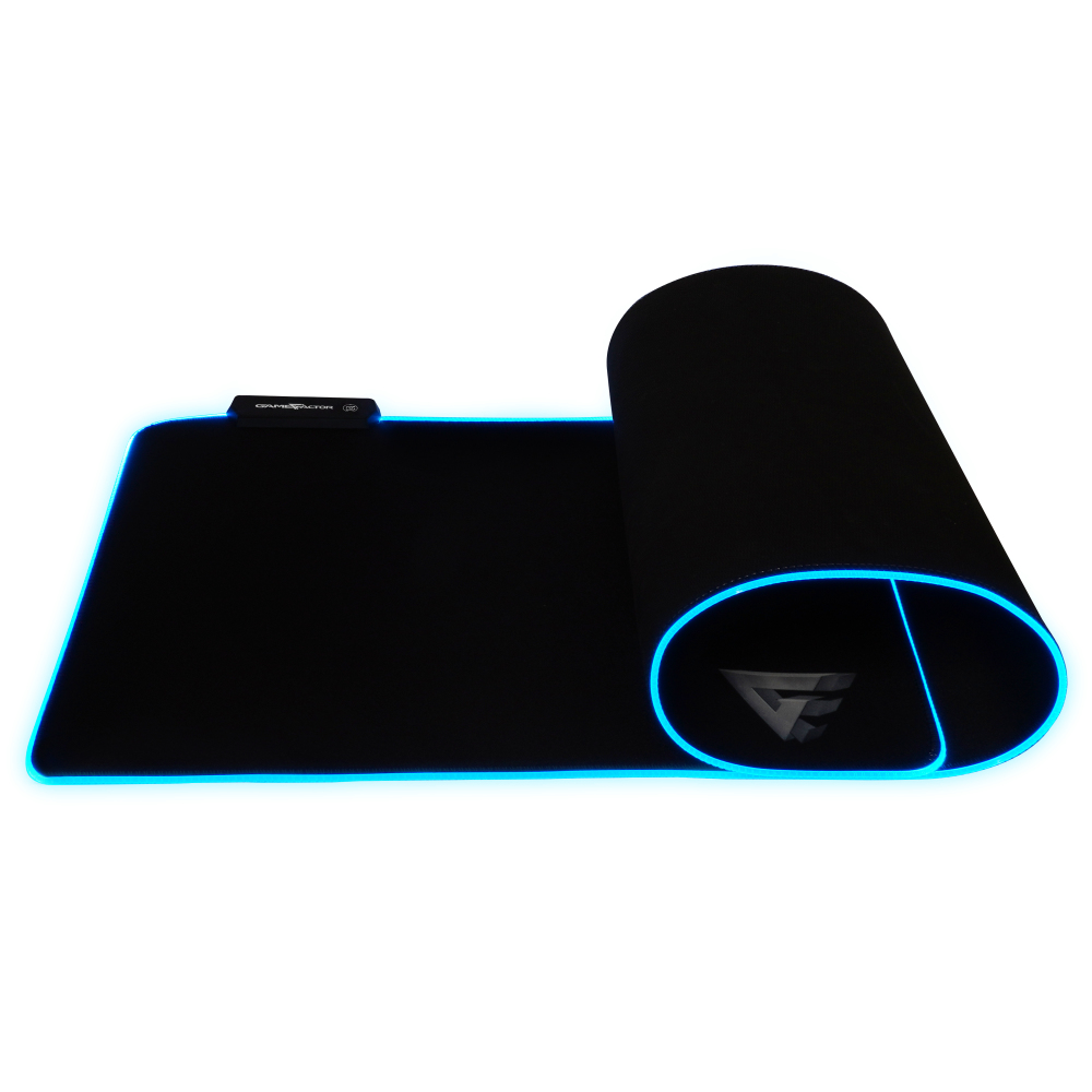 Mouse Pad GAME FACTOR MPG500 , Negro, Monótono - GAME FACTOR