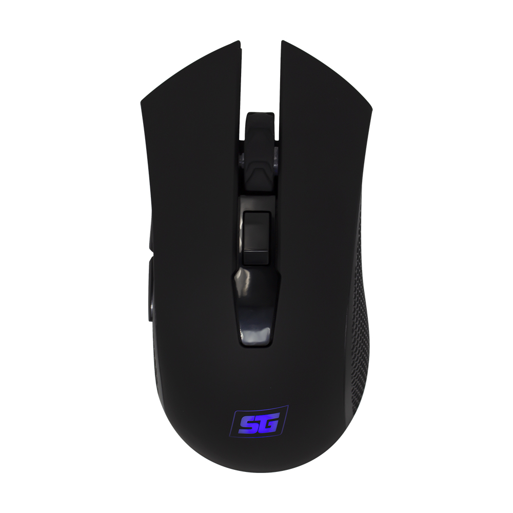 Mouse gamer VORAGO START THE GAME MO-600 2,400 DPI Inalámbrico, Recargable - VORAGO