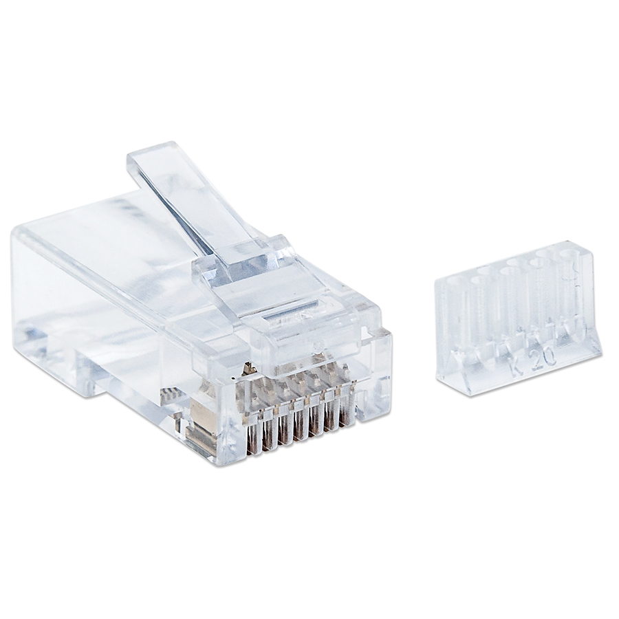PLUG RJ45,INTELLINET,790611, CAT 6 UTP MULTIFILAR PRO 90 PZAS AC-5451 - INTELLINET