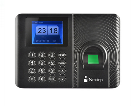 RELOJ CHECADOR NEXTEP NE-230 DE HUELLA ACCNTE580 - Nextep