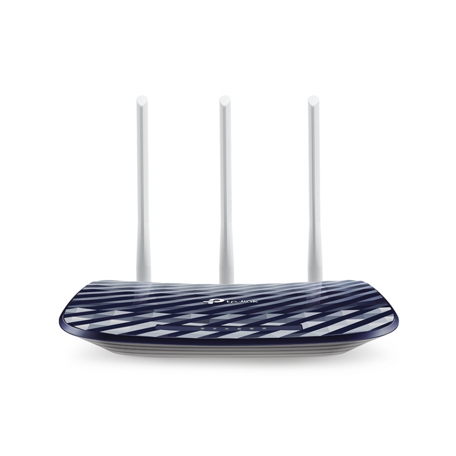 ROUTER | TP-LINK | ARCHER C20W | WISP | AC750 | DUAL BAND 2.4GHZ A 300MBPS Y 5GHZ A 433MBPS | 4 PUERTOS LAN 10/100 1 PUERTO WAN 10/100 Y 3 ANTENAS FIJAS OMNIDIRECCIONALES NIC-3005 - TP-LINK