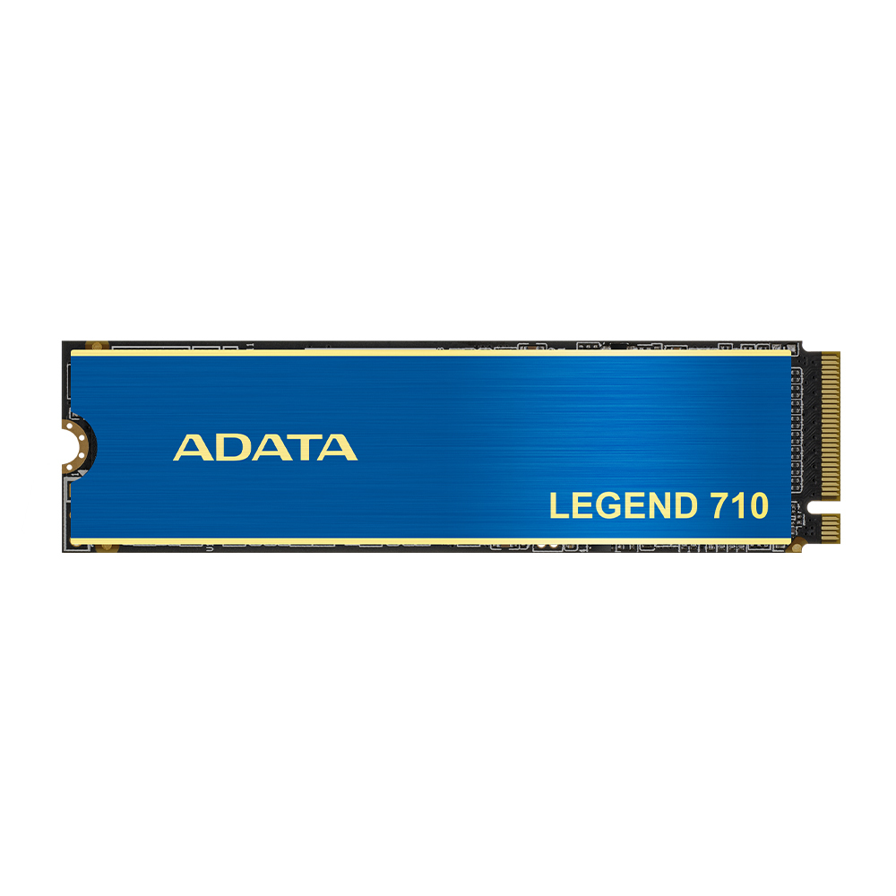 Unidad de Estado Sólido ADATA LEGEND 710 512GB PCIe Gen3x4 M.2 2280, Con disipador de aluminio. ALEG-710-512GCS - ADATA