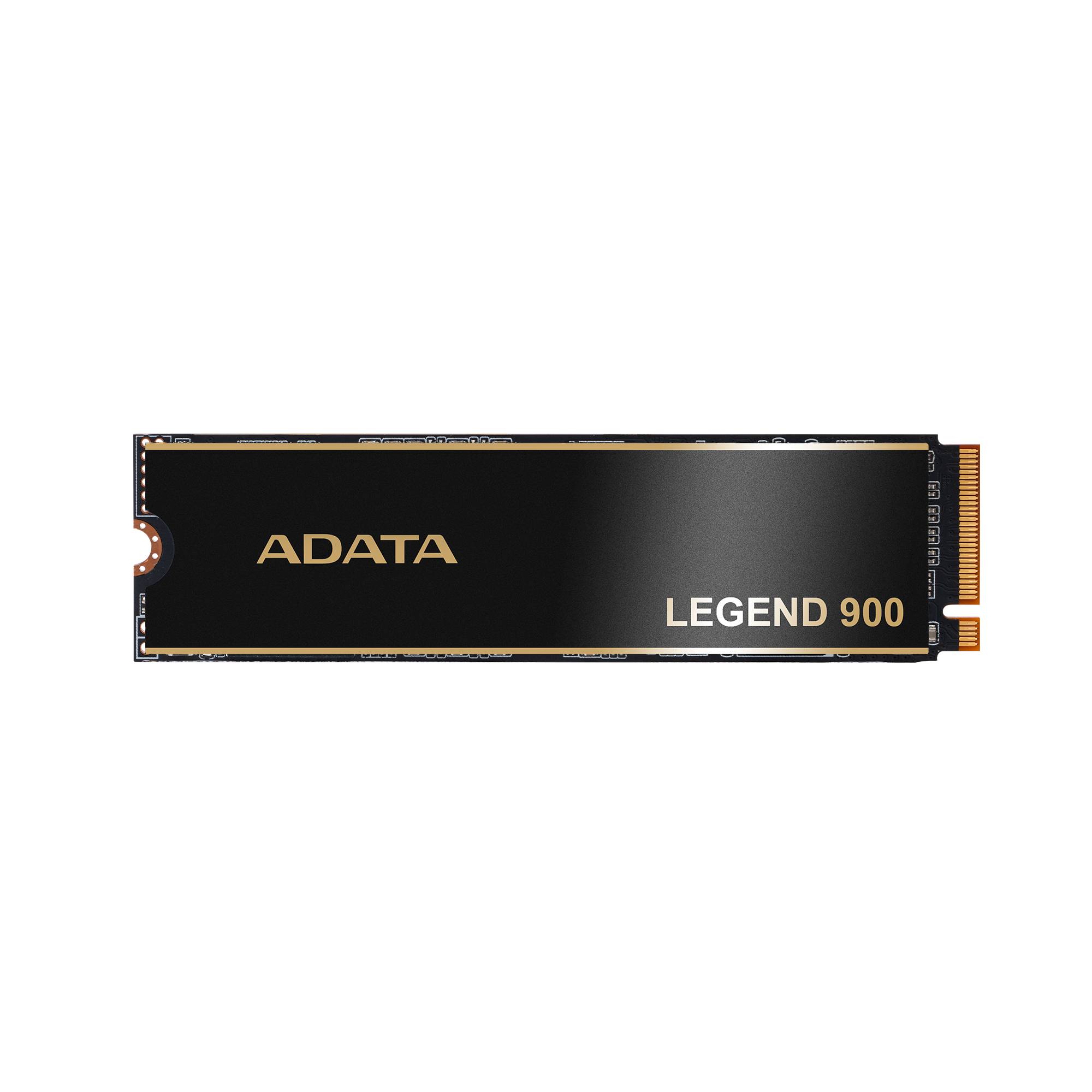 Unidad de Estado Sólido ADATA LEGEND 900 512GB PCIe Gen4x4 M.2 2280, Con disipador de aluminio. SLEG-900-512GCS - ADATA