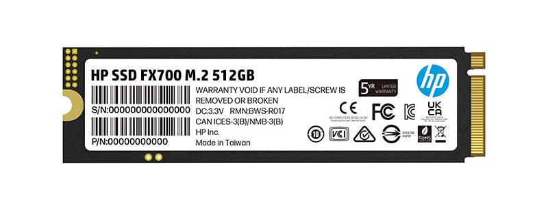 SSD M2 HP FX700 512GB 8U2N1AA - HP