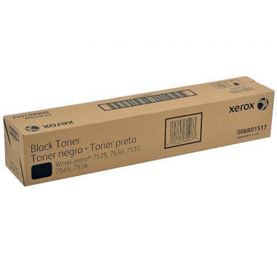 TONER XEROX NEGRO 006R01517, EXTRA ALTA CAPACIDAD, 26,000 PAGINAS, PARA WORKCENTRE 7525/30/35/45/56 CN-2161 - XEROX