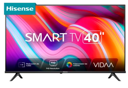 Televisor Hisense 40A4NV, 40 pulgadas, LED FULL HD, 1920 x 1080 Pixeles, VIDAA SMART TV PANHSE1840 - Hisense