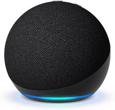 Amazon Echo Dot 5th Gen con asistente virtual Alexa B09B8V1LZ3 Charcoal - Amazon