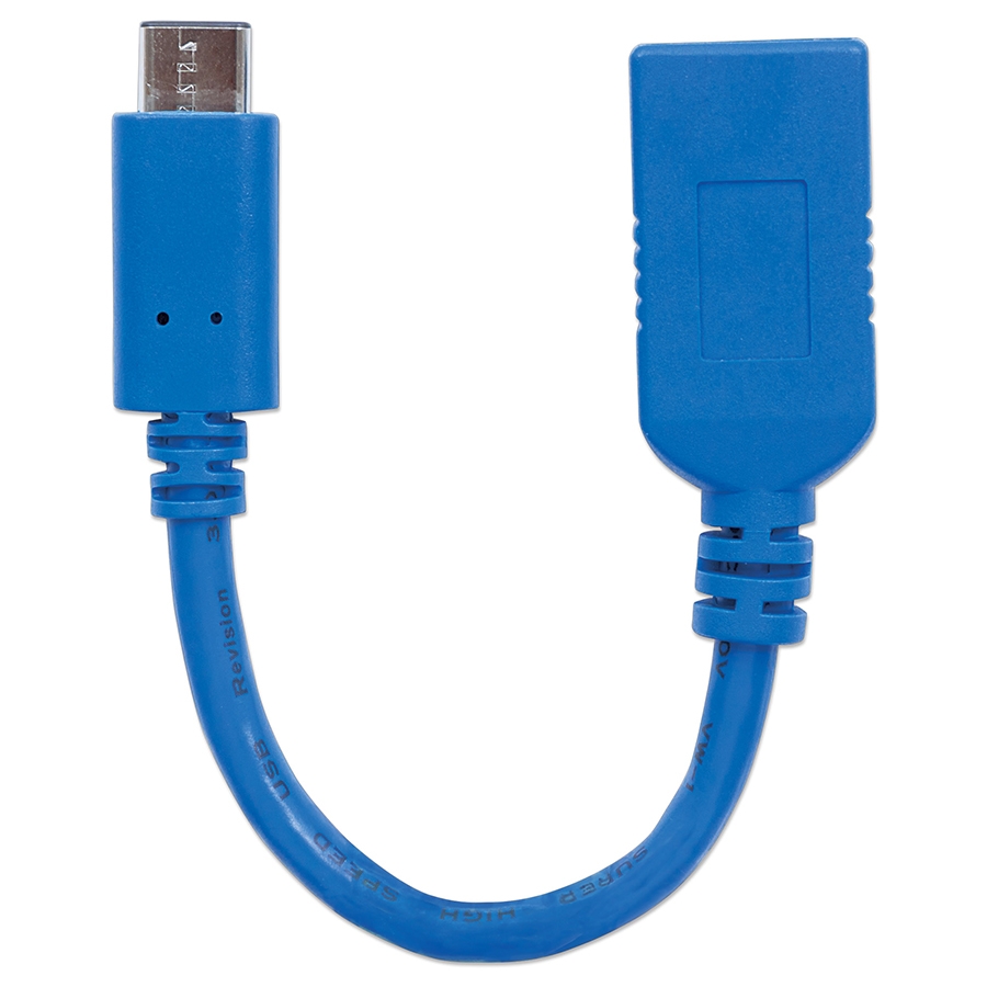 CABLE USB,MANHATTAN,353540,-C V3.1, C-AH 15CM,MACHO-HEMBRA CB-977 - MANHATTAN