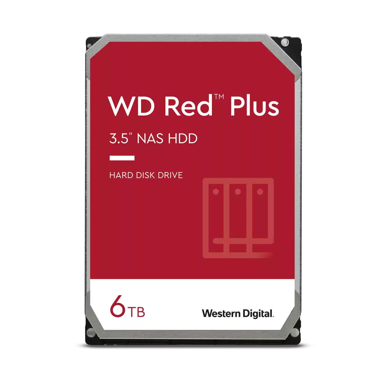DD WD RED PLUS WD60EFPX 6TB - WESTERN DIGITAL
