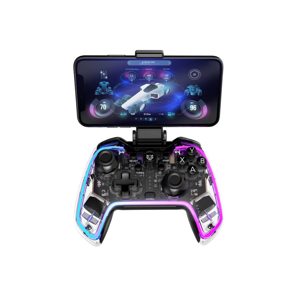 Gamepad Inalámbrico Control Glow G595 BALAMRUSH AZENDER SERIES CONBLR040 - Balam Rush