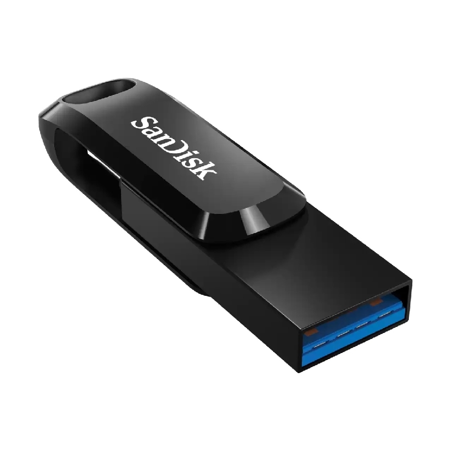 MEMORIA SANDISK ULTRA DUAL DRIVE GO USB 32GB TIPO-C / USB A 3.1 VELOCIDAD DE LECTURA 150MB/S COLOR NEGRO SDDDC3-032G-G46 RAM-3657 - SANDISK